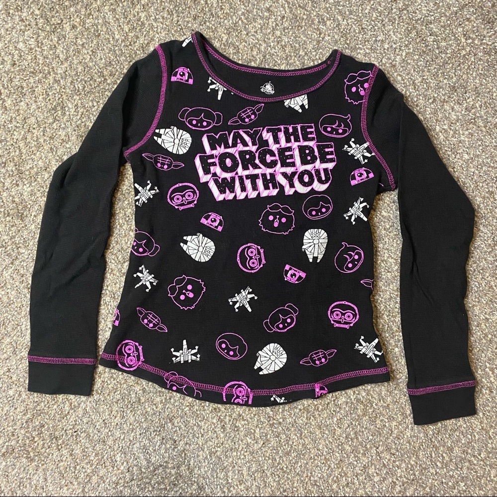 Star Wars Girls Long Sleeve Shirt - 7/8